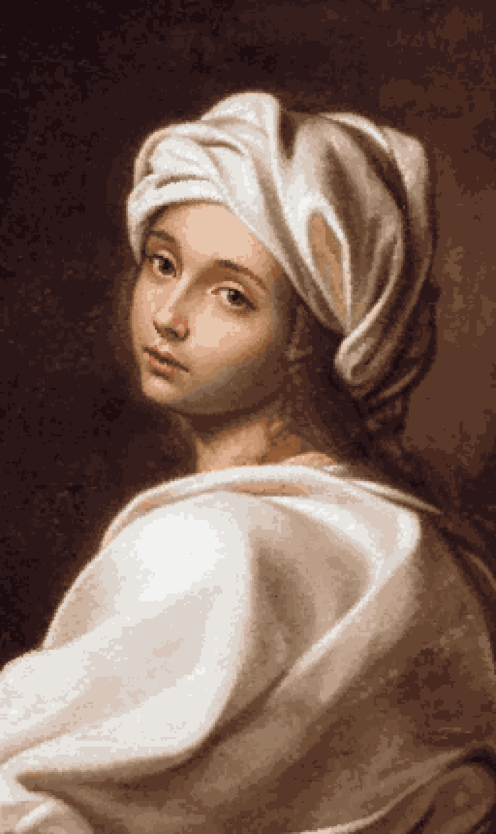 Portrait of Beatrice Cenci painting